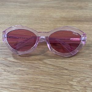Quay Australia Kylie Jenner Collab Light Pink Acetate Frames.